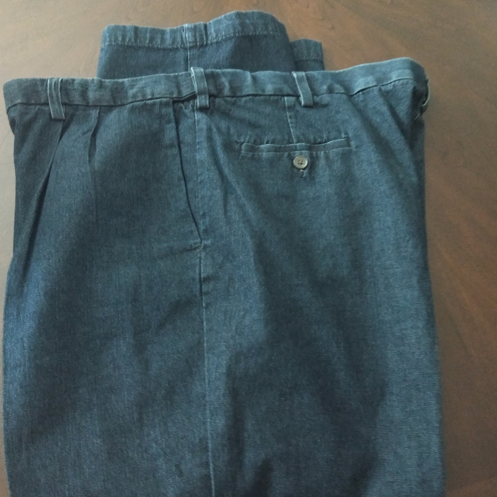 Haggar Navy Straight-Leg Men's Jeans